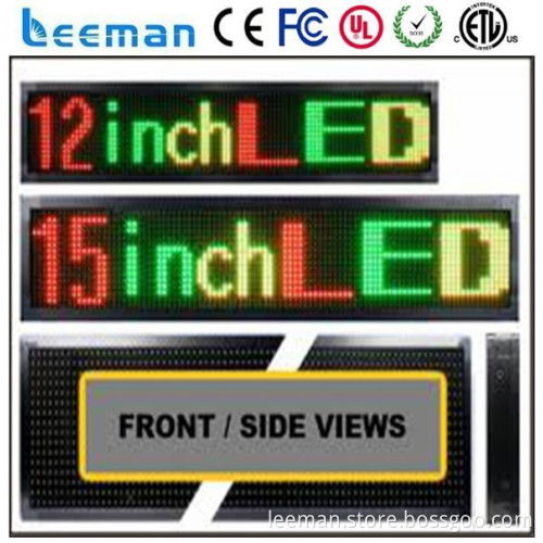 pixel pitch 10mm,8mm,6mm smd ,dip programmable led message display panel board